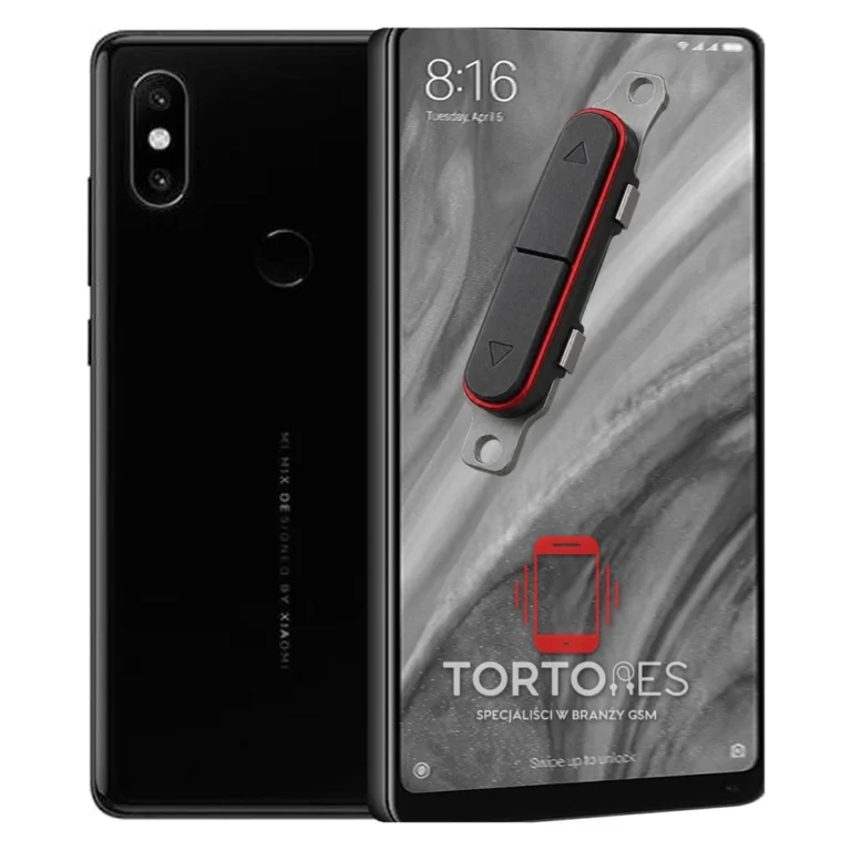 Xiaomi Mi MIX 2S z symbolem przycisków - naprawa przycisków włączania i głośności