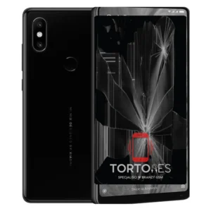Xiaomi Mi MIX 2S z ilustracją pękniętego wyświetlacza - wymiana zbitego wyświetlacza
