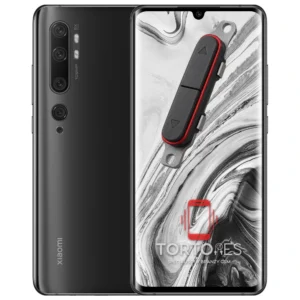 Xiaomi Mi Note 10 z symbolem przycisków - naprawa przycisków włączania i głośności