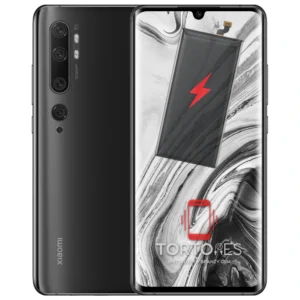 Xiaomi Mi Note 10 Pro z ilustracją baterii - wymiana baterii