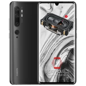 Xiaomi Mi Note 10 Pro z symbolem głośnika multimedialnego - wymiana głośnika multimedialnego