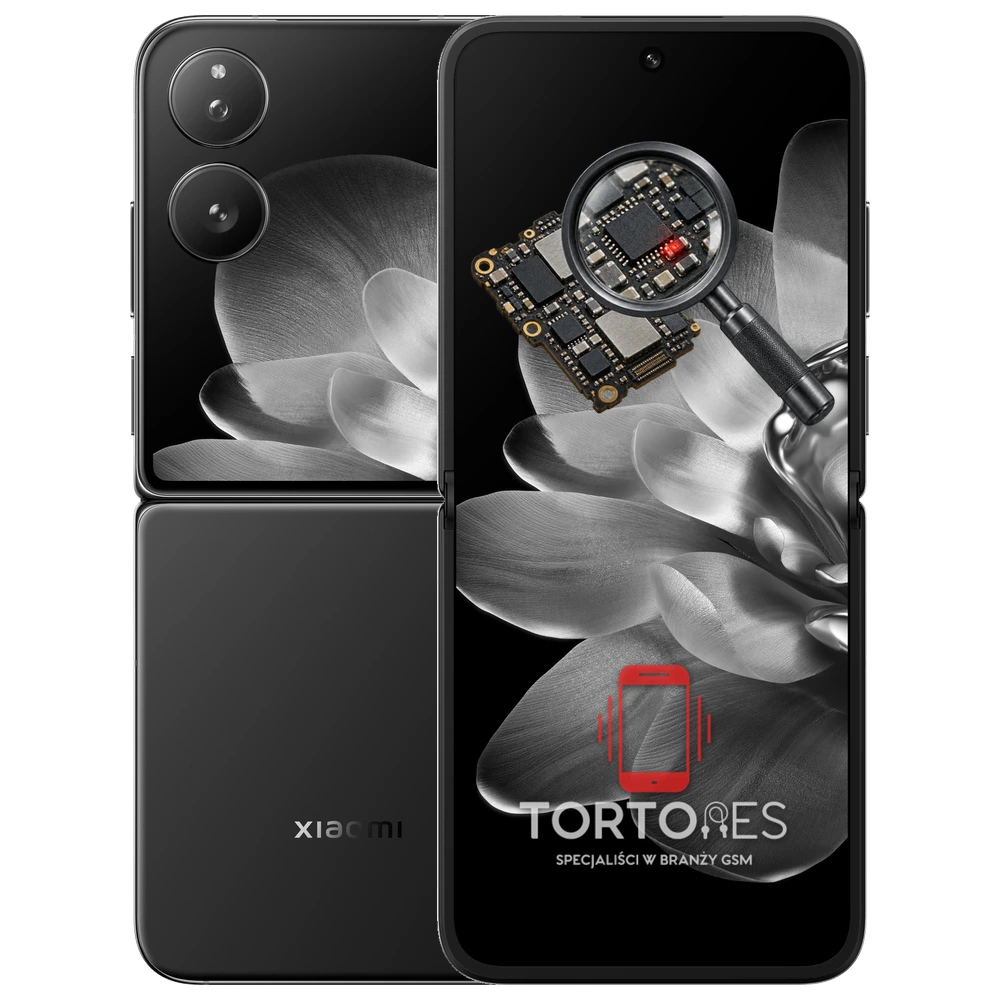 Xiaomi MIX Flip z symbolem diagnostyki - diagnoza telefonu