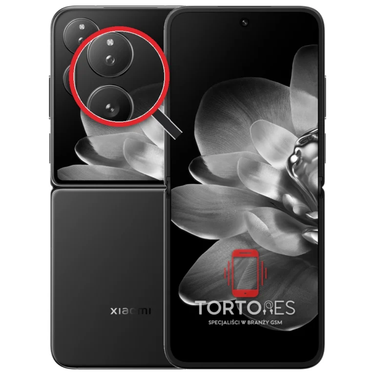 Xiaomi MIX Flip z lupą na tylnych aparatach - wymiana tylnej kamery
