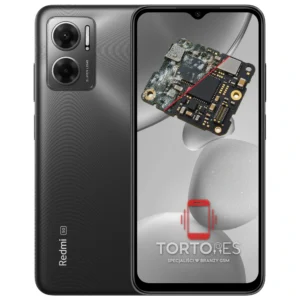 Redmi 10 5G z ilustracją zalania - czyszczenie po zalaniu