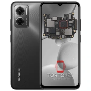 Redmi 10 5G z ilustracją płyty głównej - naprawa płyty głównej