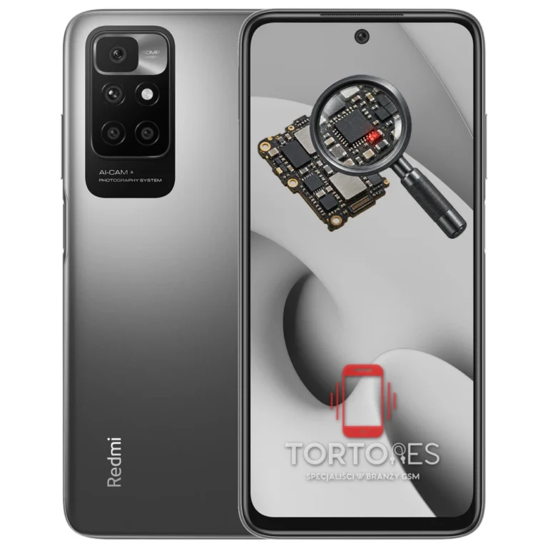 Redmi 10 z symbolem diagnostyki - diagnoza telefonu