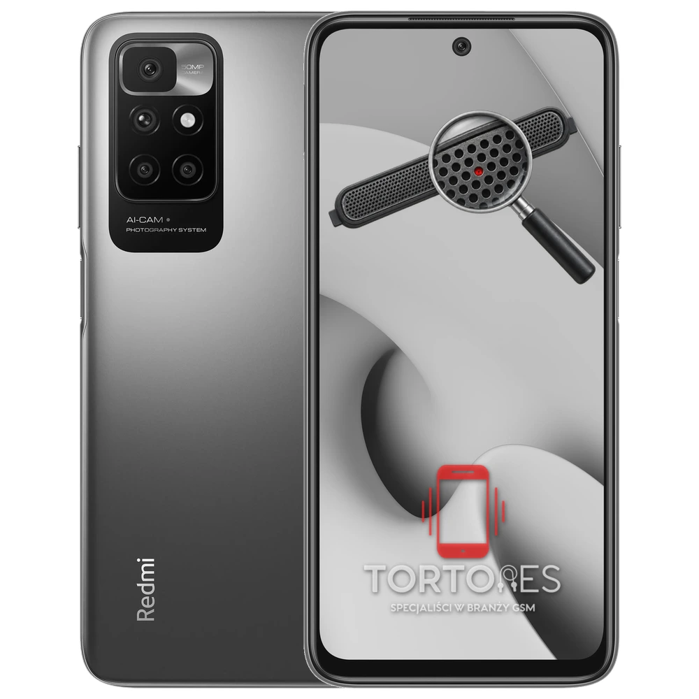 Redmi 10 z symbolem głośnika rozmów - wymiana głośnika rozmów