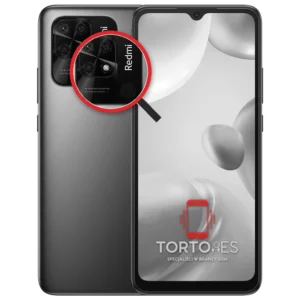 Redmi 10C z lupą na tylnych aparatach - wymiana tylnej kamery