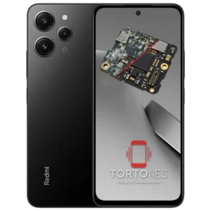 Redmi 12 z ilustracją zalania - czyszczenie po zalaniu