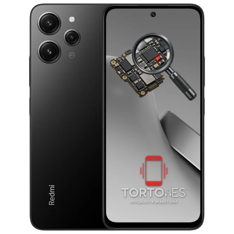 Redmi 12 z symbolem diagnostyki - diagnoza telefonu