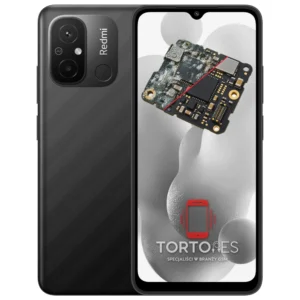 Redmi 12C z ilustracją zalania - czyszczenie po zalaniu