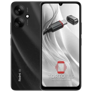 Redmi 13C 5G z ilustracją złącza ładowania - naprawa złącza ładowania