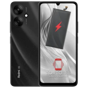 Redmi 13C 5G z ilustracją baterii - wymiana baterii