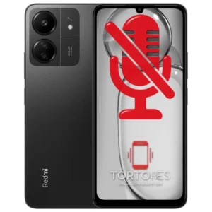 Redmi 13C z symbolem mikrofonu - naprawa mikrofonu