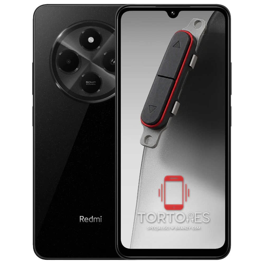 Redmi 14C z symbolem przycisków - naprawa przycisków włączania i głośności
