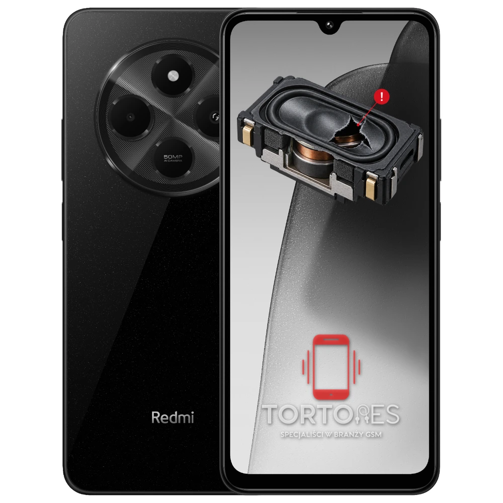 Redmi 14C z symbolem głośnika multimedialnego - wymiana głośnika multimedialnego