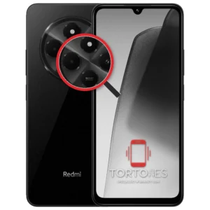 Redmi 14C z lupą na tylnych aparatach - wymiana tylnej kamery