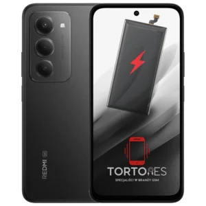Redmi 15 5G z ilustracją baterii - wymiana baterii