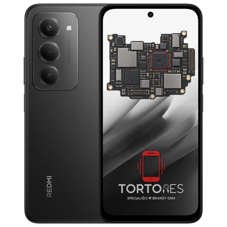 Redmi 15 z ilustracją płyty głównej - naprawa płyty głównej