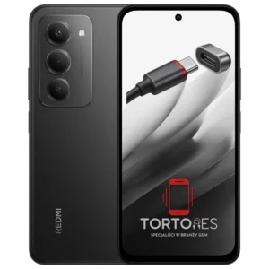 Redmi 15 z ilustracją złącza ładowania - naprawa złącza ładowania