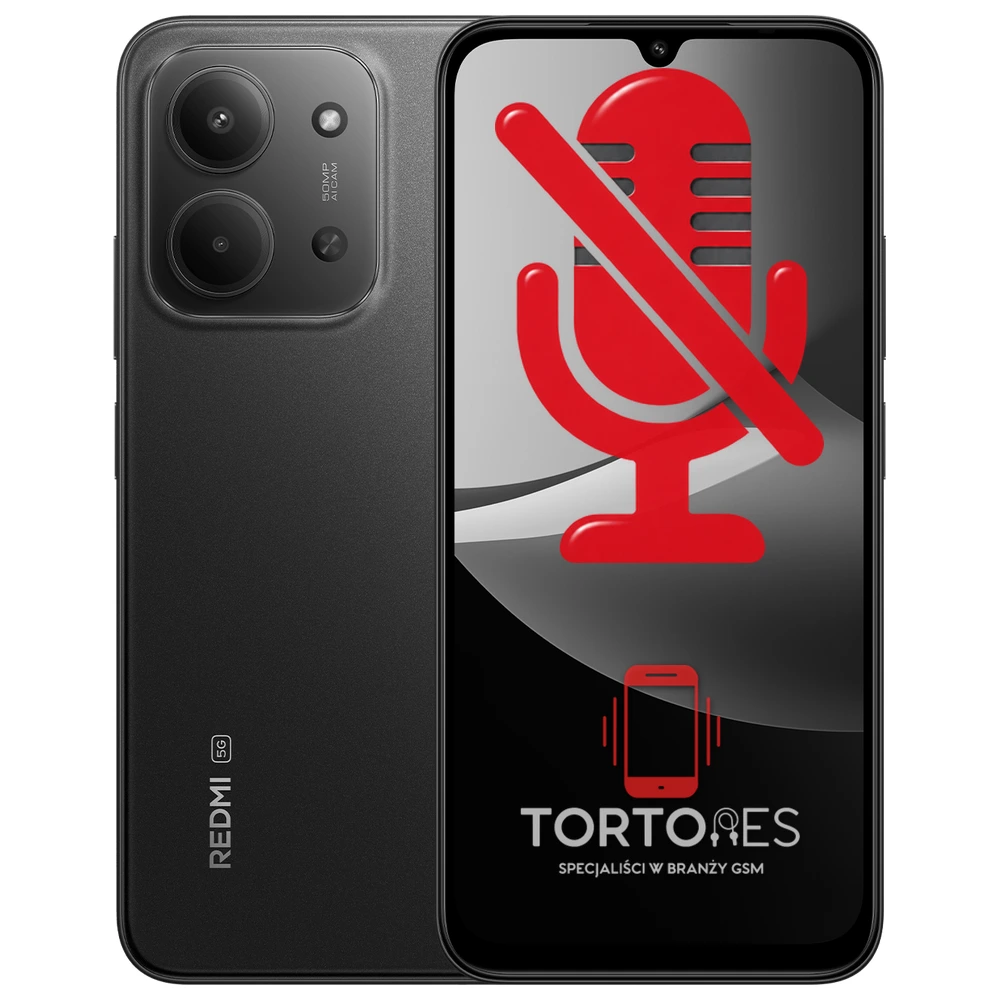 Redmi 15C 5G z symbolem mikrofonu - naprawa mikrofonu