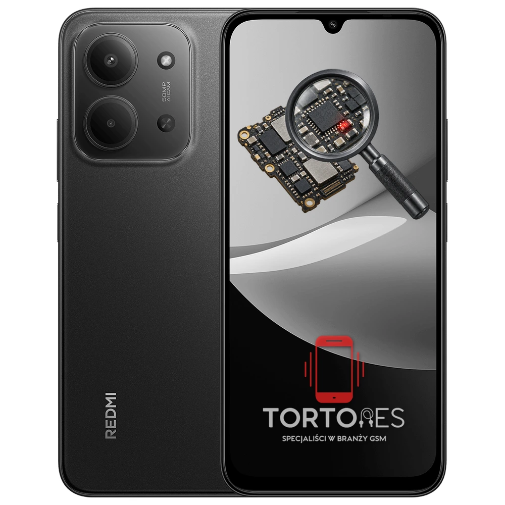 Redmi 15C z symbolem diagnostyki - diagnoza telefonu