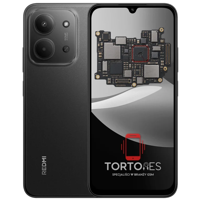 Redmi 15C z ilustracją płyty głównej - naprawa płyty głównej