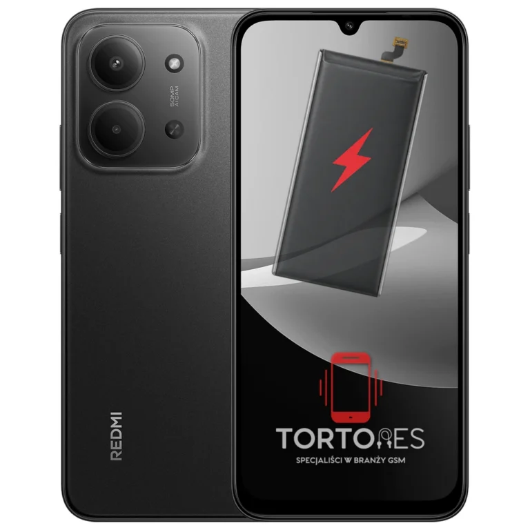 Redmi 15C z ilustracją baterii - wymiana baterii