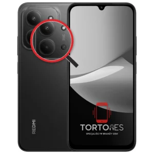 Redmi 15C z lupą na tylnych aparatach - wymiana tylnej kamery