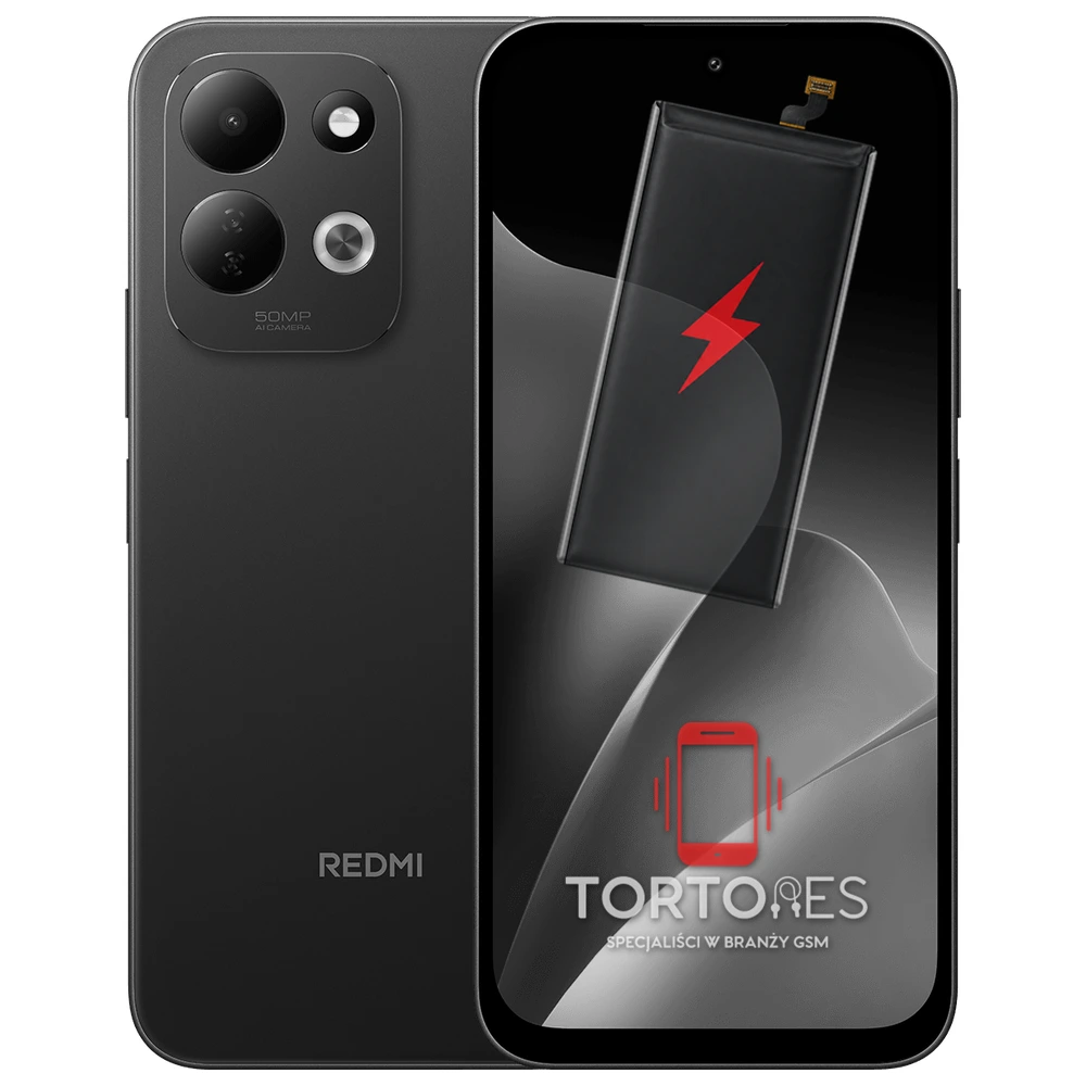 Redmi 17 z ilustracją baterii - wymiana baterii
