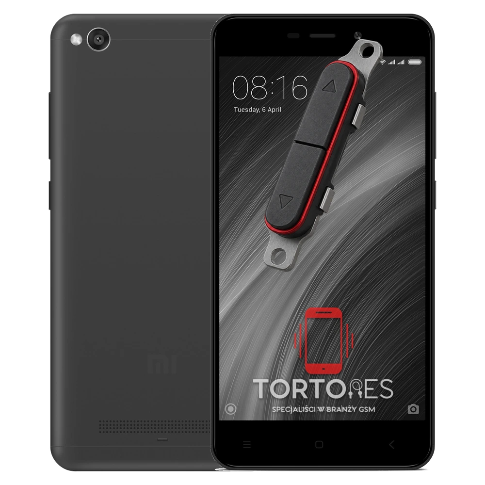 Redmi 4A z symbolem przycisków - naprawa przycisków włączania i głośności