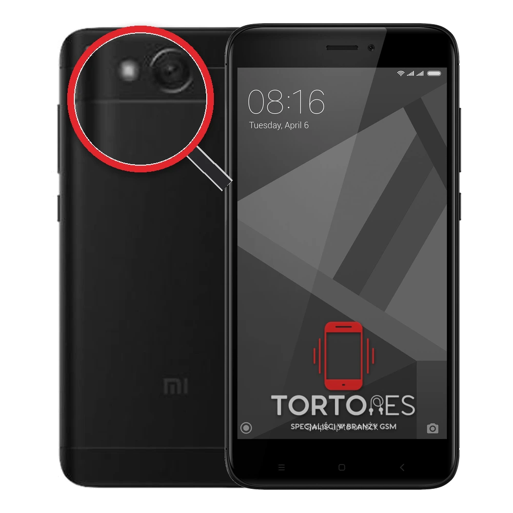Redmi 4X z lupą na tylnych aparatach - wymiana tylnej kamery