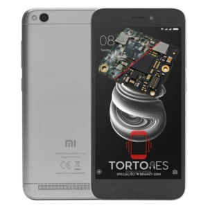 Redmi 5A z ilustracją zalania - czyszczenie po zalaniu