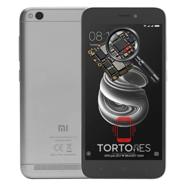 Redmi 5A z symbolem diagnostyki - diagnoza telefonu