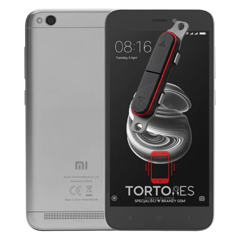 Redmi 5A z symbolem przycisków - naprawa przycisków włączania i głośności