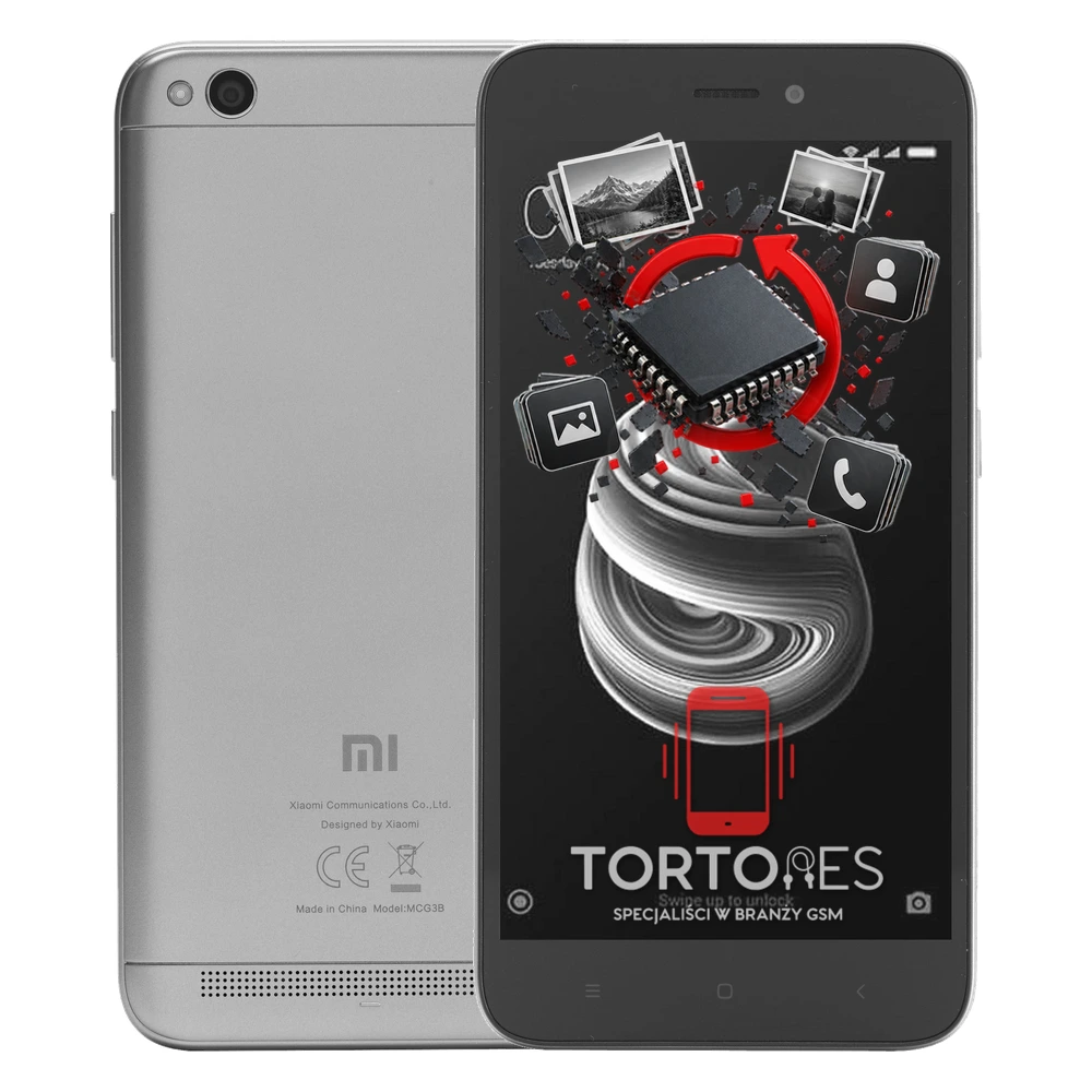 Redmi 5A z ilustracją odzyskiwania danych - odzyskiwanie danych