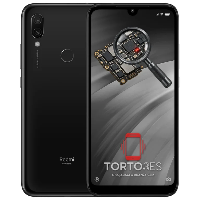 Redmi 7 z symbolem diagnostyki - diagnoza telefonu