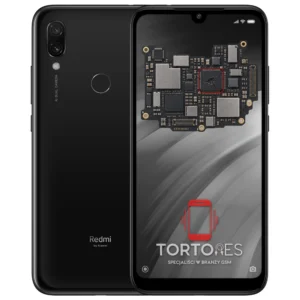 Redmi 7 z ilustracją płyty głównej - naprawa płyty głównej