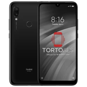 Redmi 7 - widok przodu i tyłu telefonu