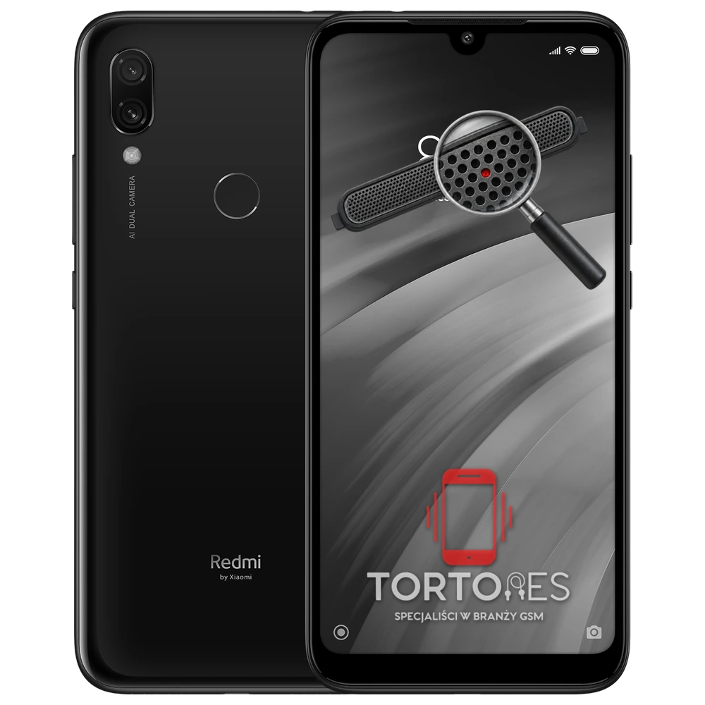 Redmi 7 z symbolem głośnika rozmów - wymiana głośnika rozmów