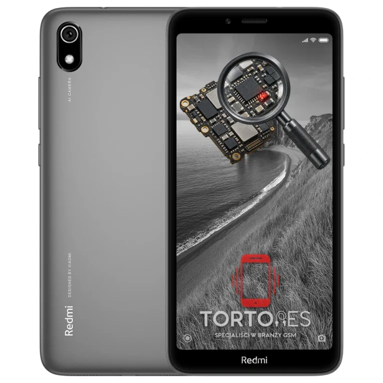 Redmi 7A z symbolem diagnostyki - diagnoza telefonu