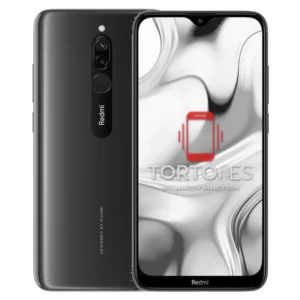 Redmi 8 - widok przodu i tyłu telefonu