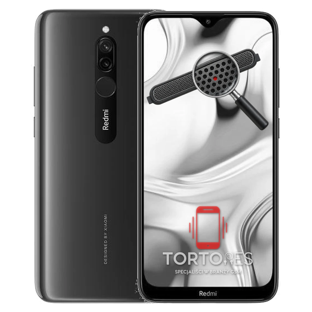 Redmi 8 z symbolem głośnika rozmów - wymiana głośnika rozmów