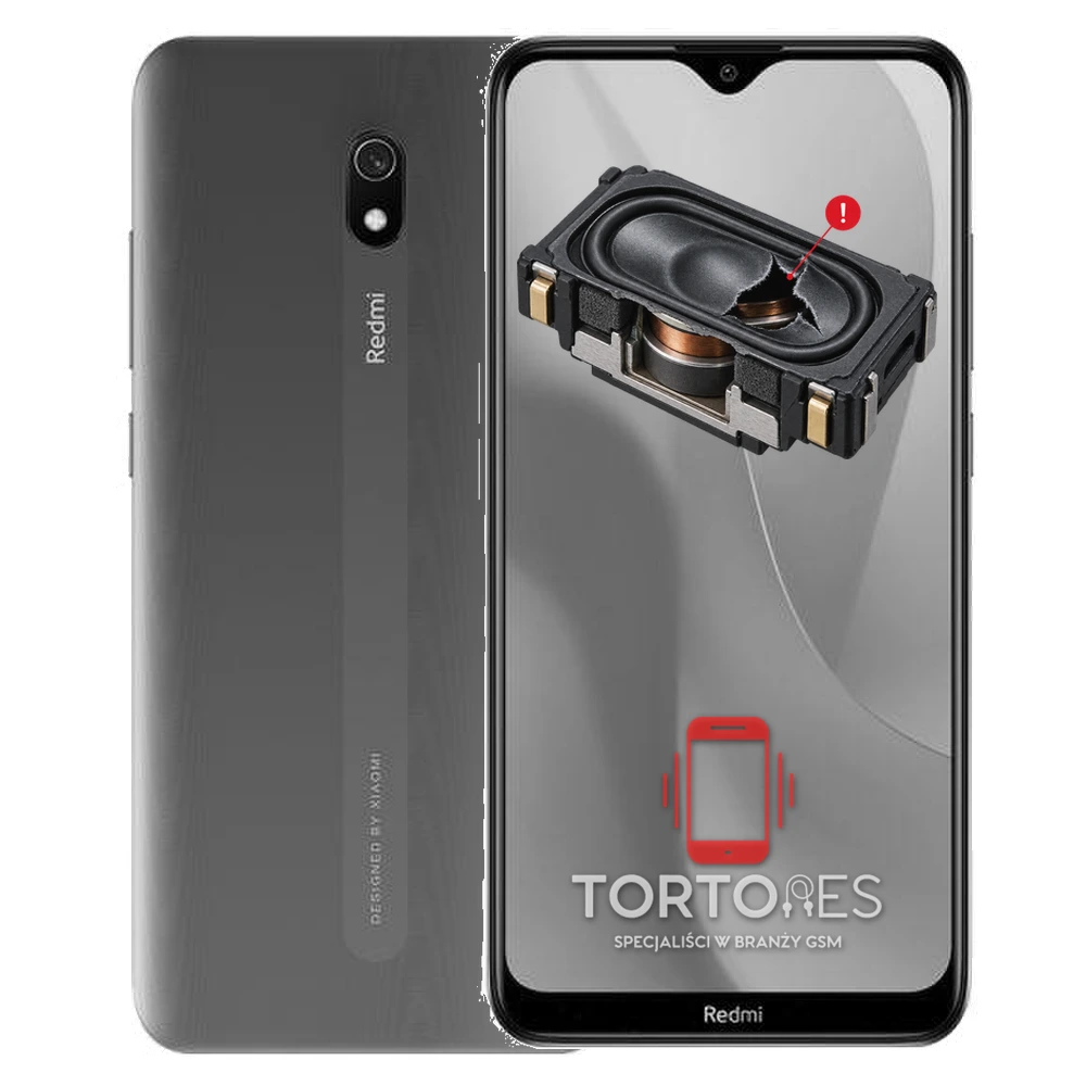 Redmi 8A z symbolem głośnika multimedialnego - wymiana głośnika multimedialnego