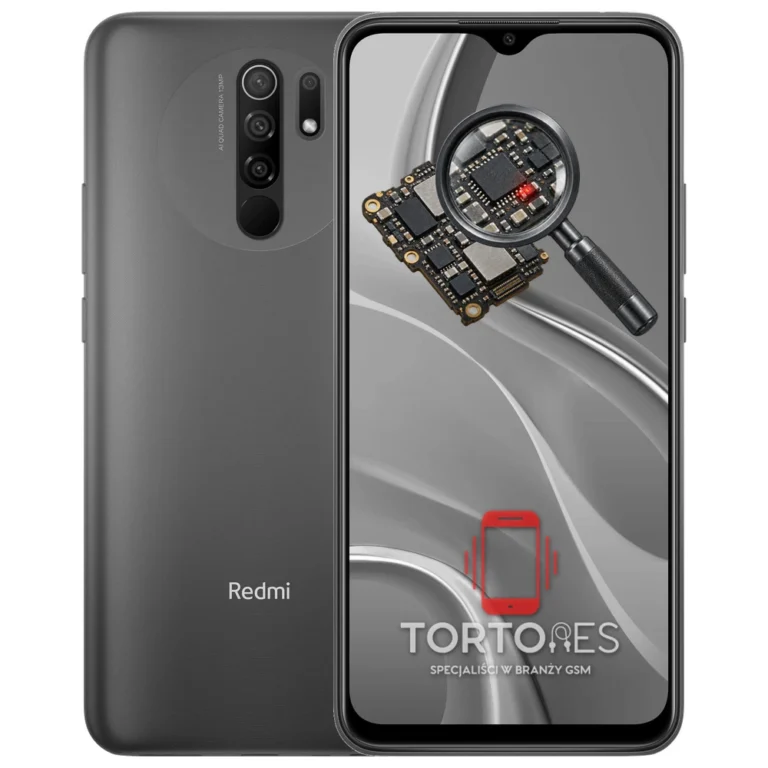 Redmi 9 z symbolem diagnostyki - diagnoza telefonu