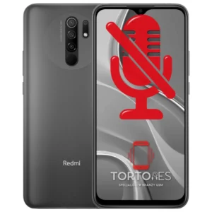 Redmi 9 z symbolem mikrofonu - naprawa mikrofonu