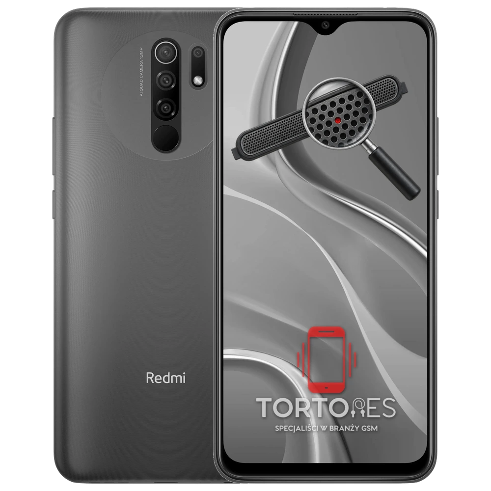 Redmi 9 z symbolem głośnika rozmów - wymiana głośnika rozmów