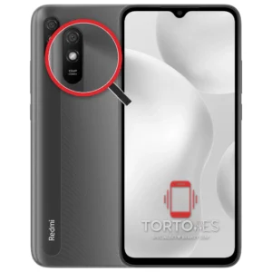 Redmi 9A z lupą na tylnych aparatach - wymiana tylnej kamery
