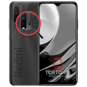 Redmi 9T z lupą na tylnych aparatach - wymiana tylnej kamery