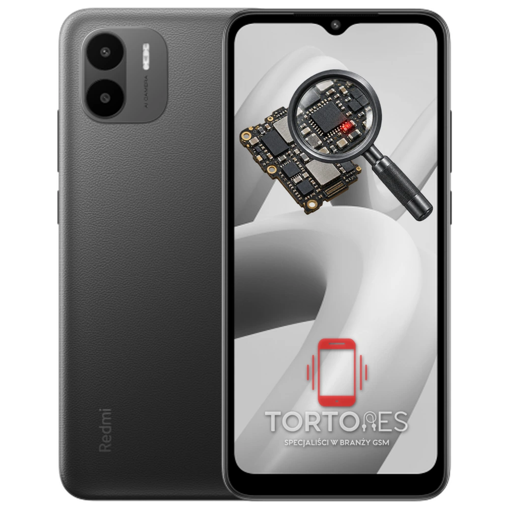 Redmi A1 z symbolem diagnostyki - diagnoza telefonu